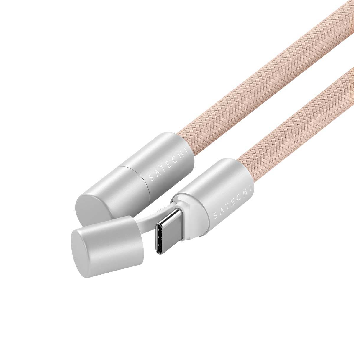 Cordon Tour du Cou avec Cable USB-C Série Lanyard OntheGo Charge Rapide-3