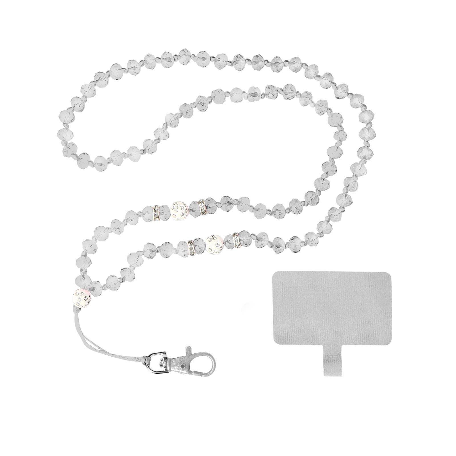 Cordon Smartphone Universel Coque et Étui Pendentif avec perles 74cm-0