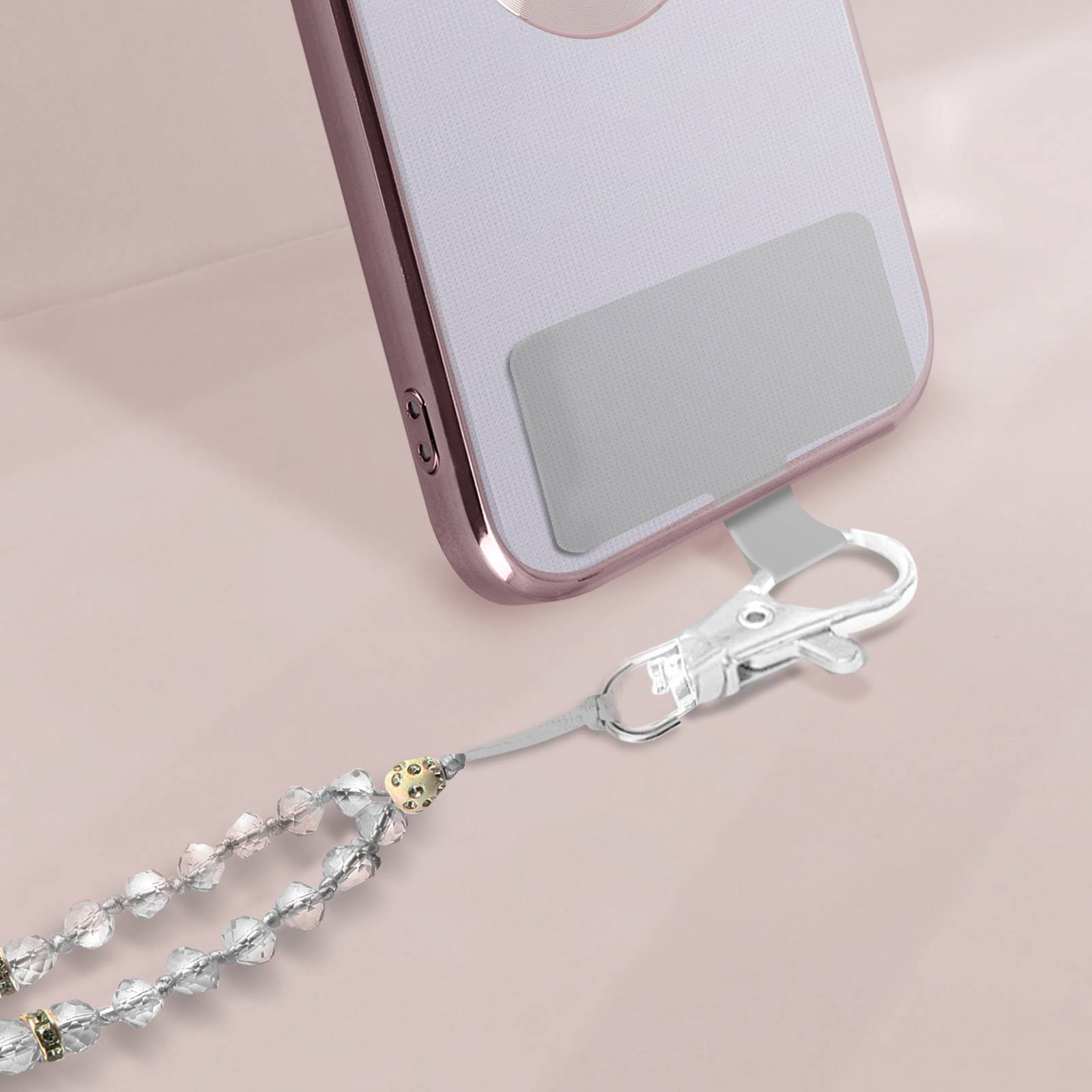 Cordon Smartphone Universel Coque et Étui Pendentif avec perles 74cm-4