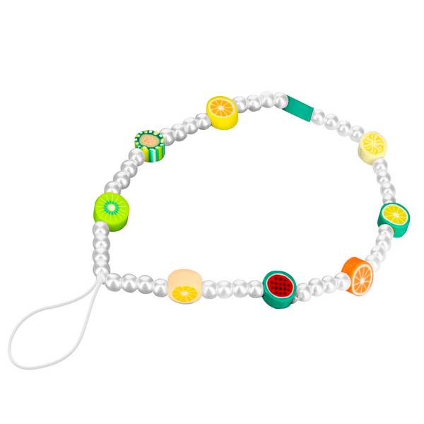 Bijou de Téléphone 25 cm Perles Fruitées Pratique
