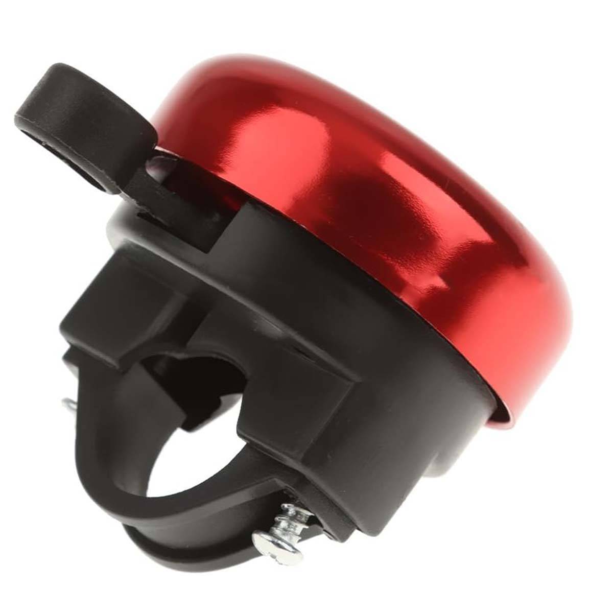 Sonnette Vélo en Alliage Acier Moyenne pour Guidon Standard-0