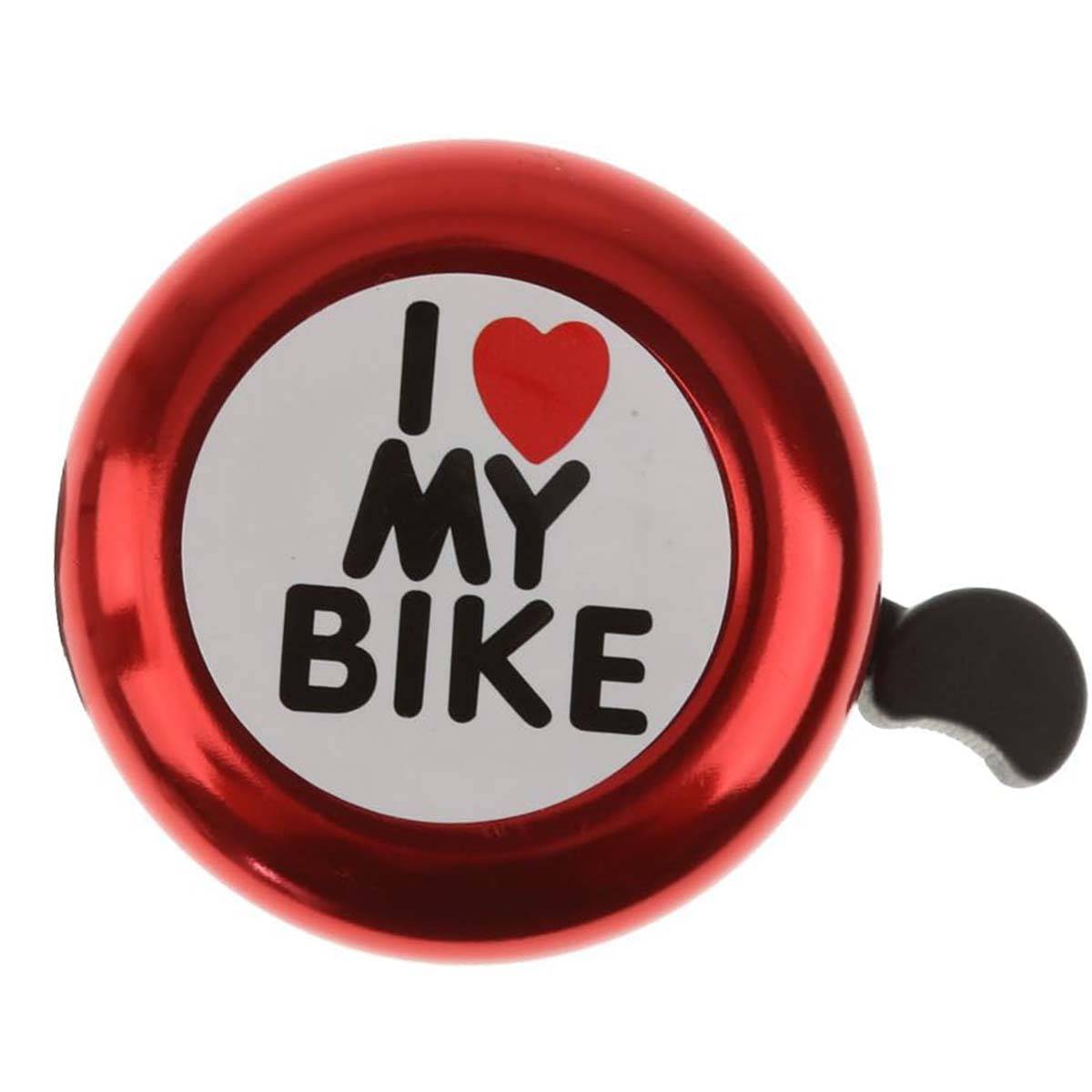 Sonnette Vélo en Alliage Acier Moyenne pour Guidon Standard-3