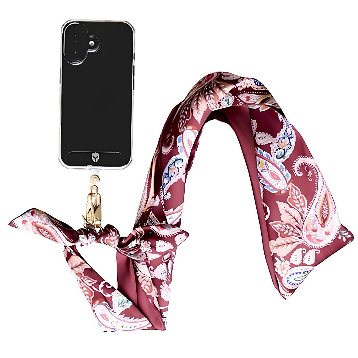 Bandoulière Foulard Amovible pour Smartphone Universel Motif Bandana-1