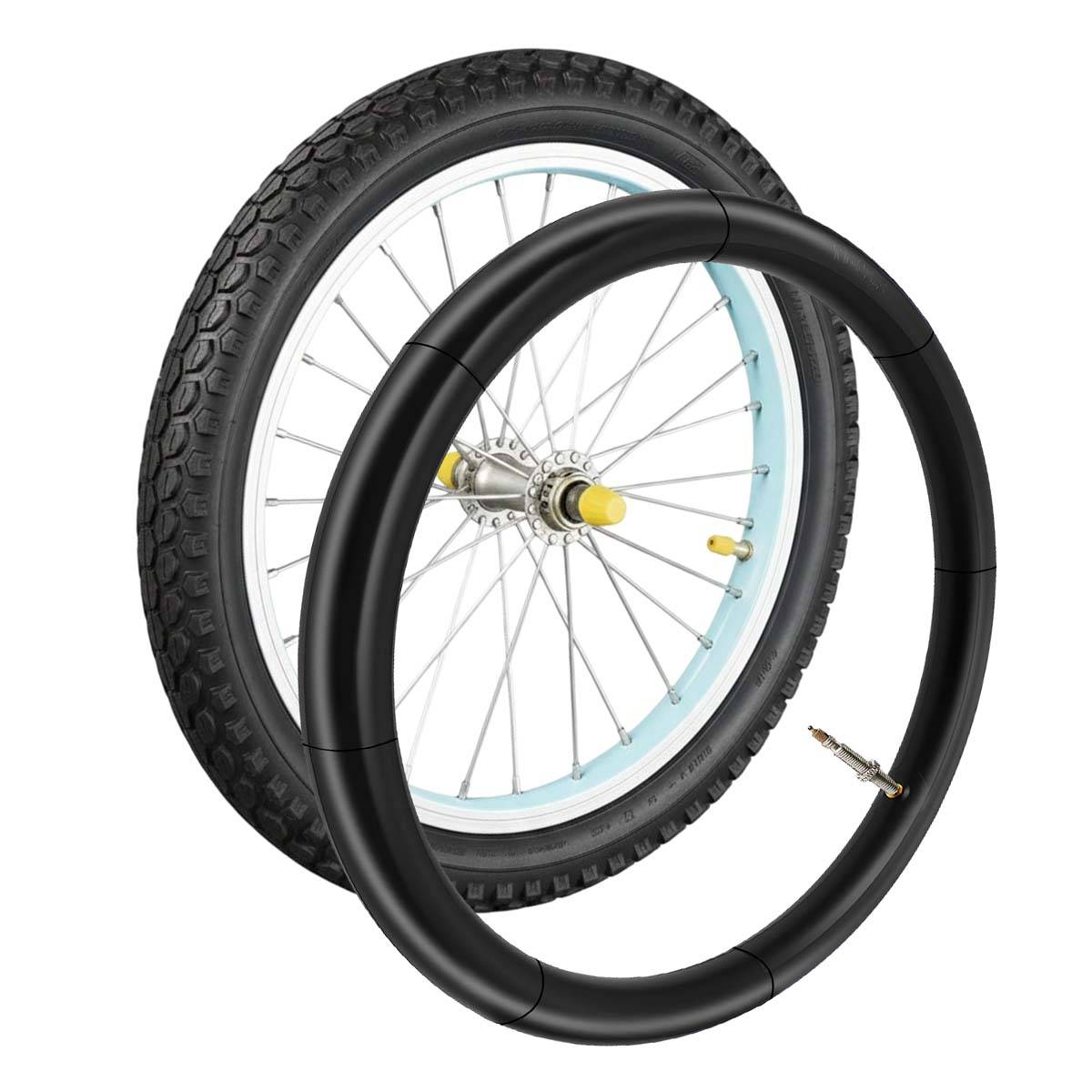 Chambre à Air 20x1.75 à 1.90 pour Vélo en Caoutchouc avec Valve 44mm-1