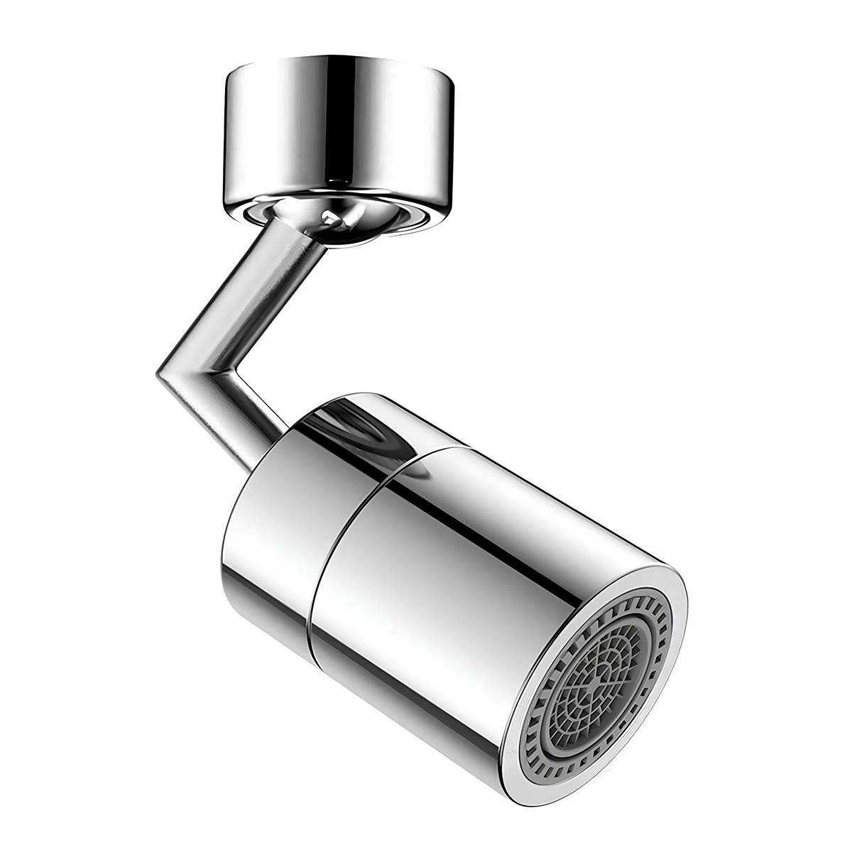 Aérateur de Robinet Rotatif Double Axe 720 degrés Double Jet Anti-éclaboussures-1