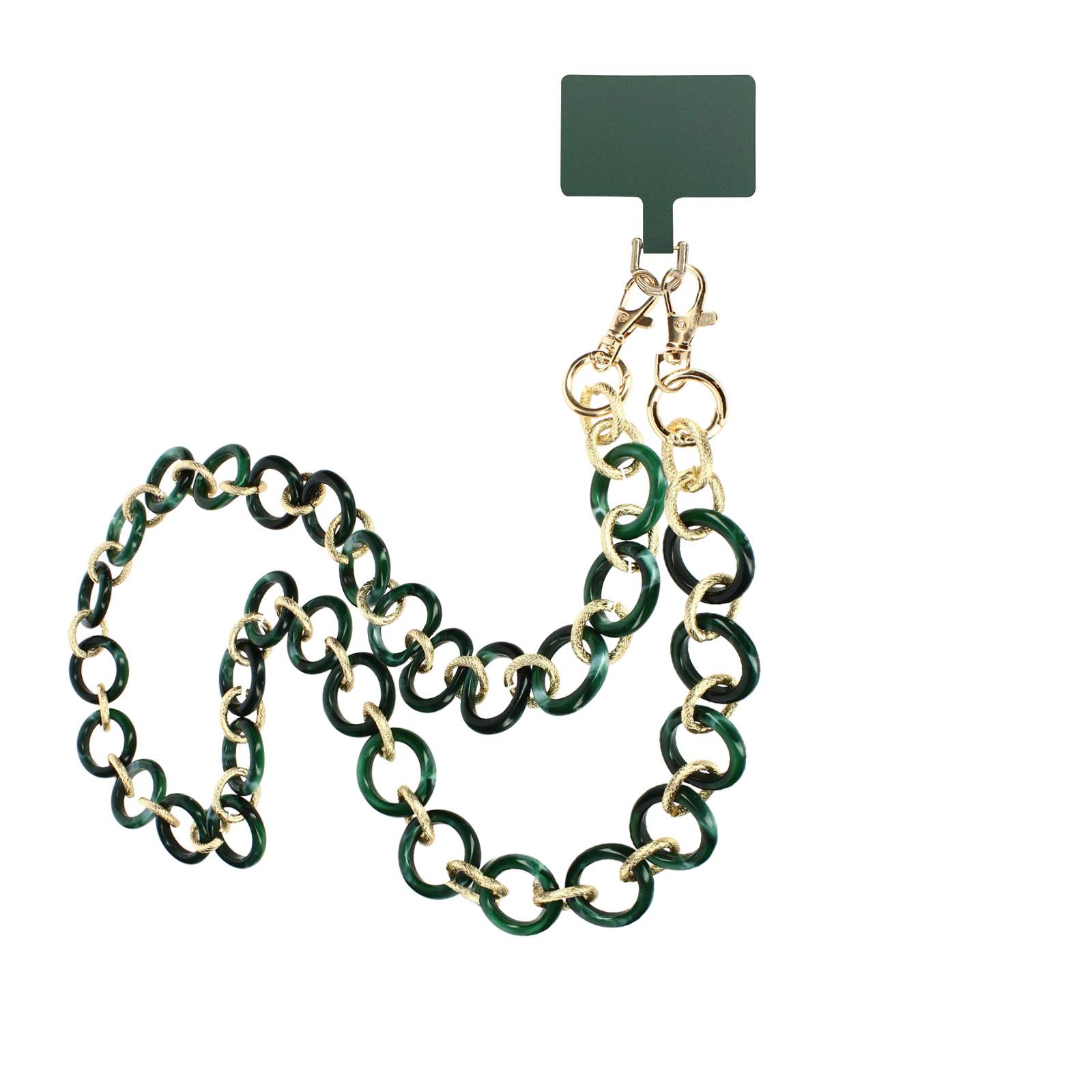 Bijou Téléphone Chaîne Grosse Maille 120cm Série Athena-0