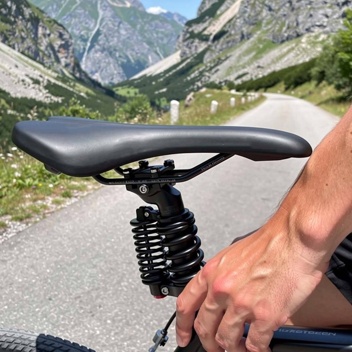 Selle Vélo Ergonomique 27 x 17 cm avec Ressorts pour Ville et VTT-2