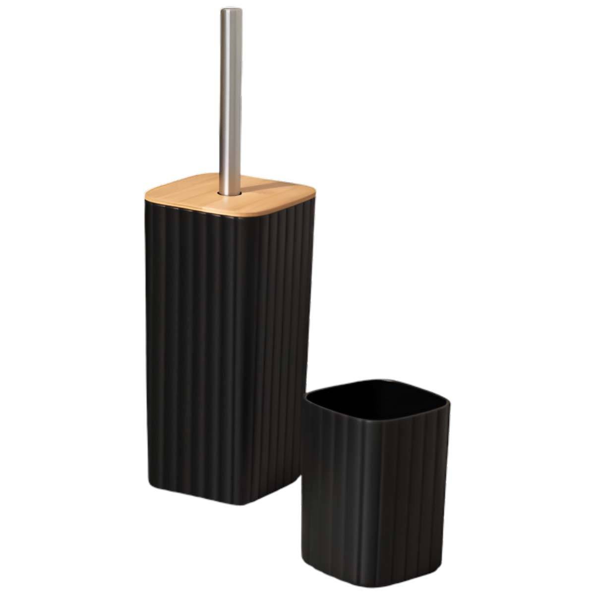 Set d’Accessoires de Salle de Bain 6 pièces Poubelle Distributeur de Savon-3