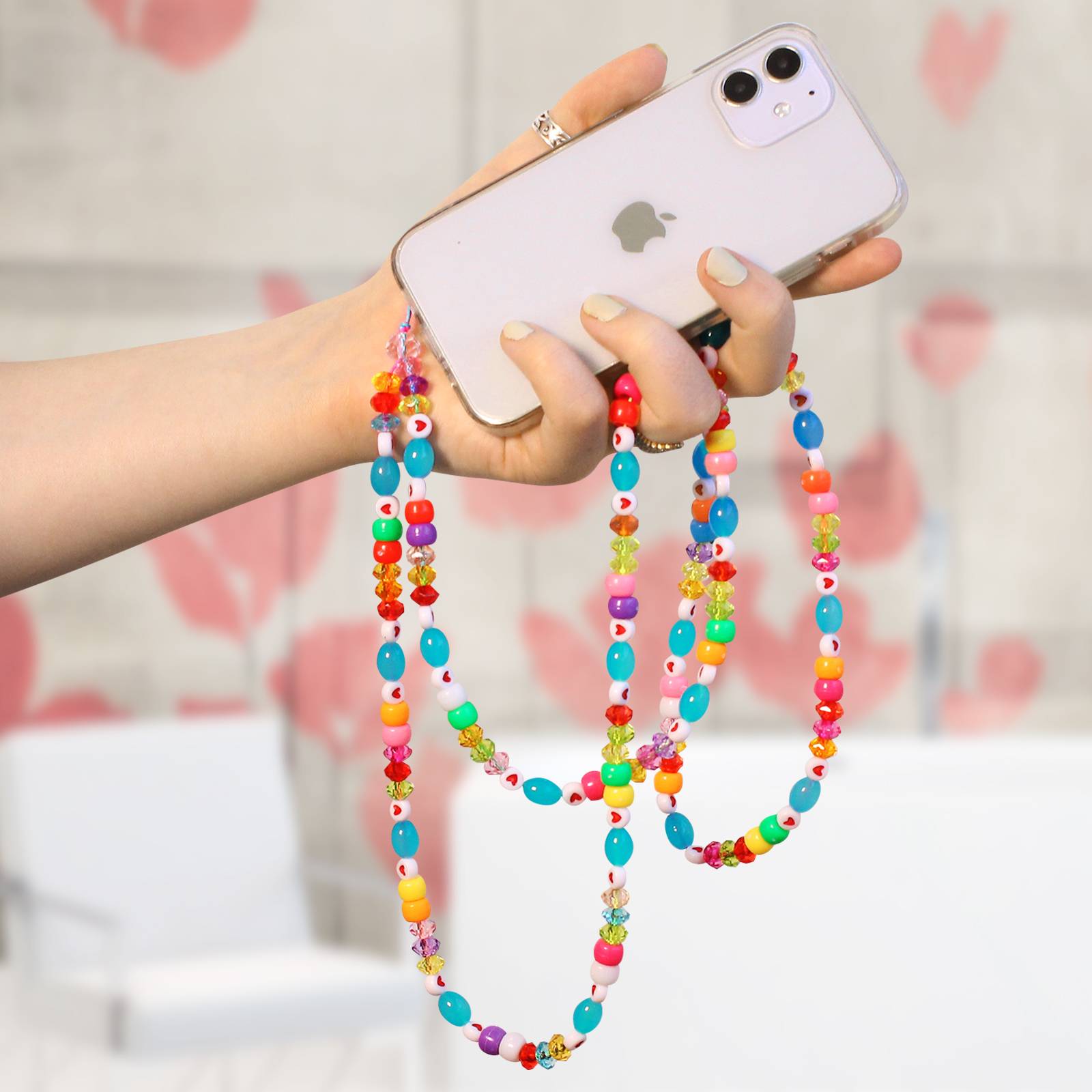 Bijou de Téléphone Collier Love 110cm Collection Lovely-4