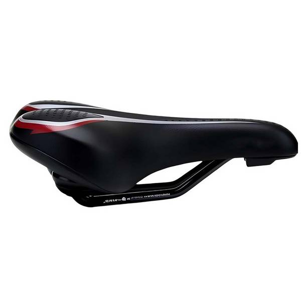 Selle Vélo Large 25 x 19 cm avec Ressorts idéales Vélo de Ville / VTT