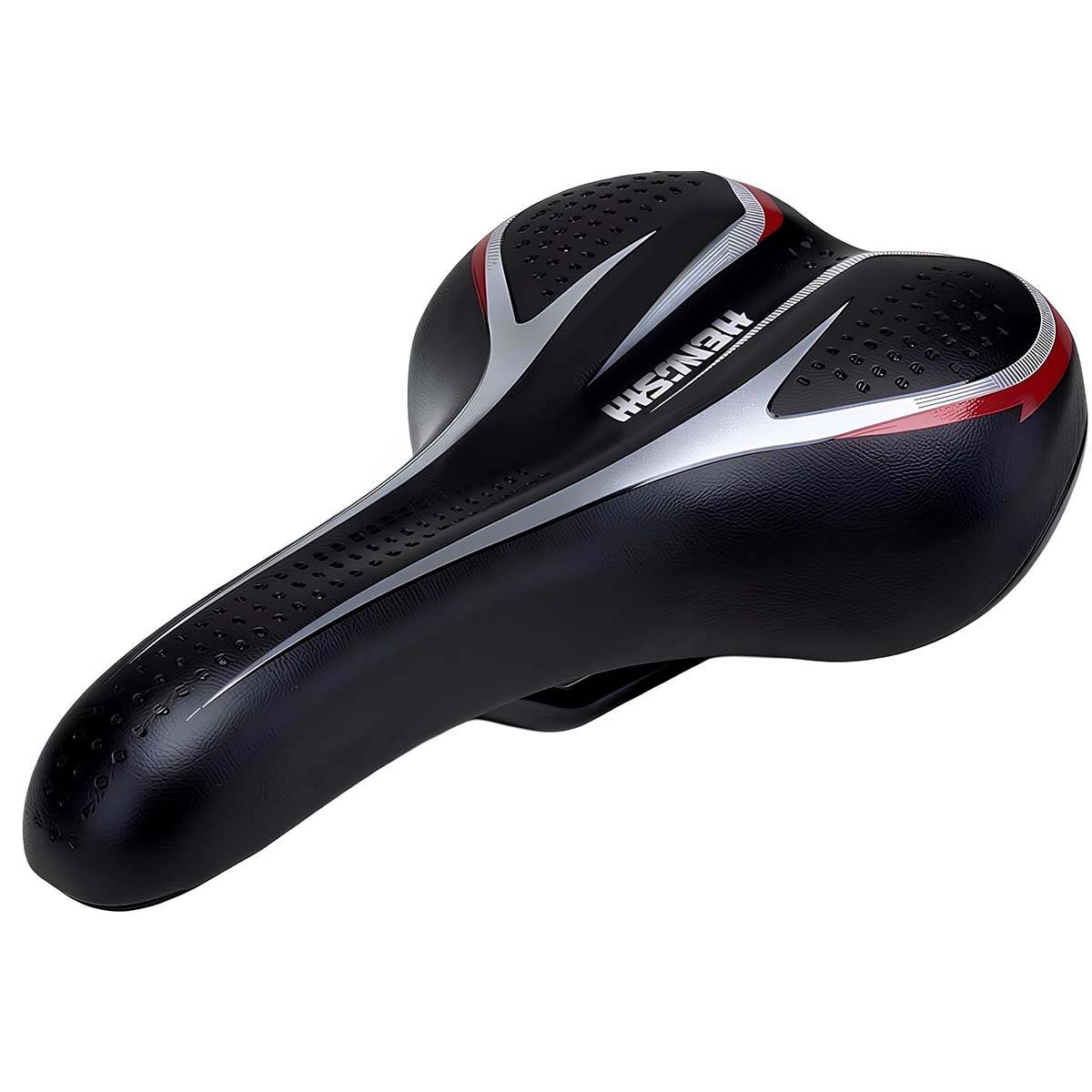 Selle Vélo Large 25 x 19 cm avec Ressorts idéales Vélo de Ville / VTT-1