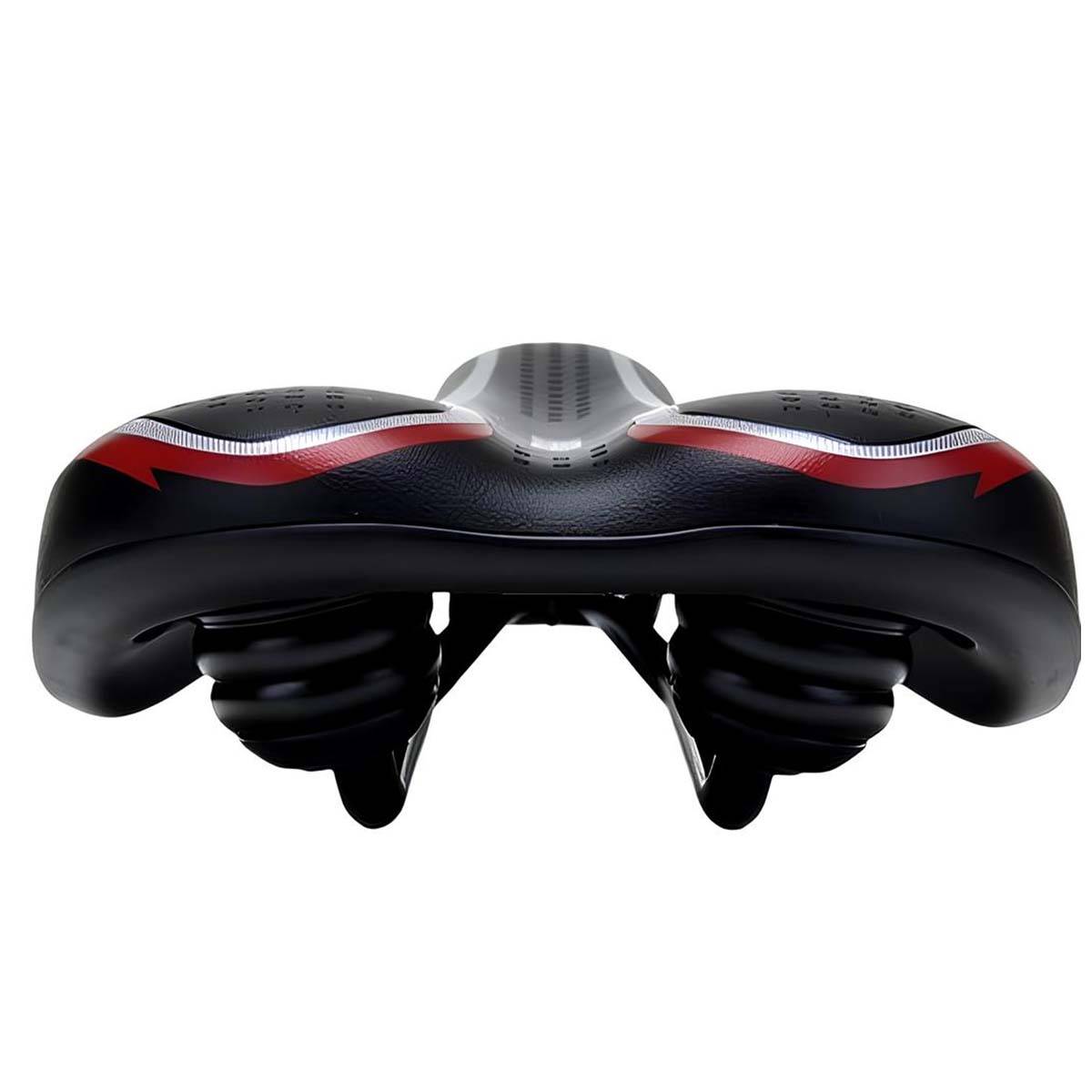 Selle Vélo Large 25 x 19 cm avec Ressorts idéales Vélo de Ville / VTT-3