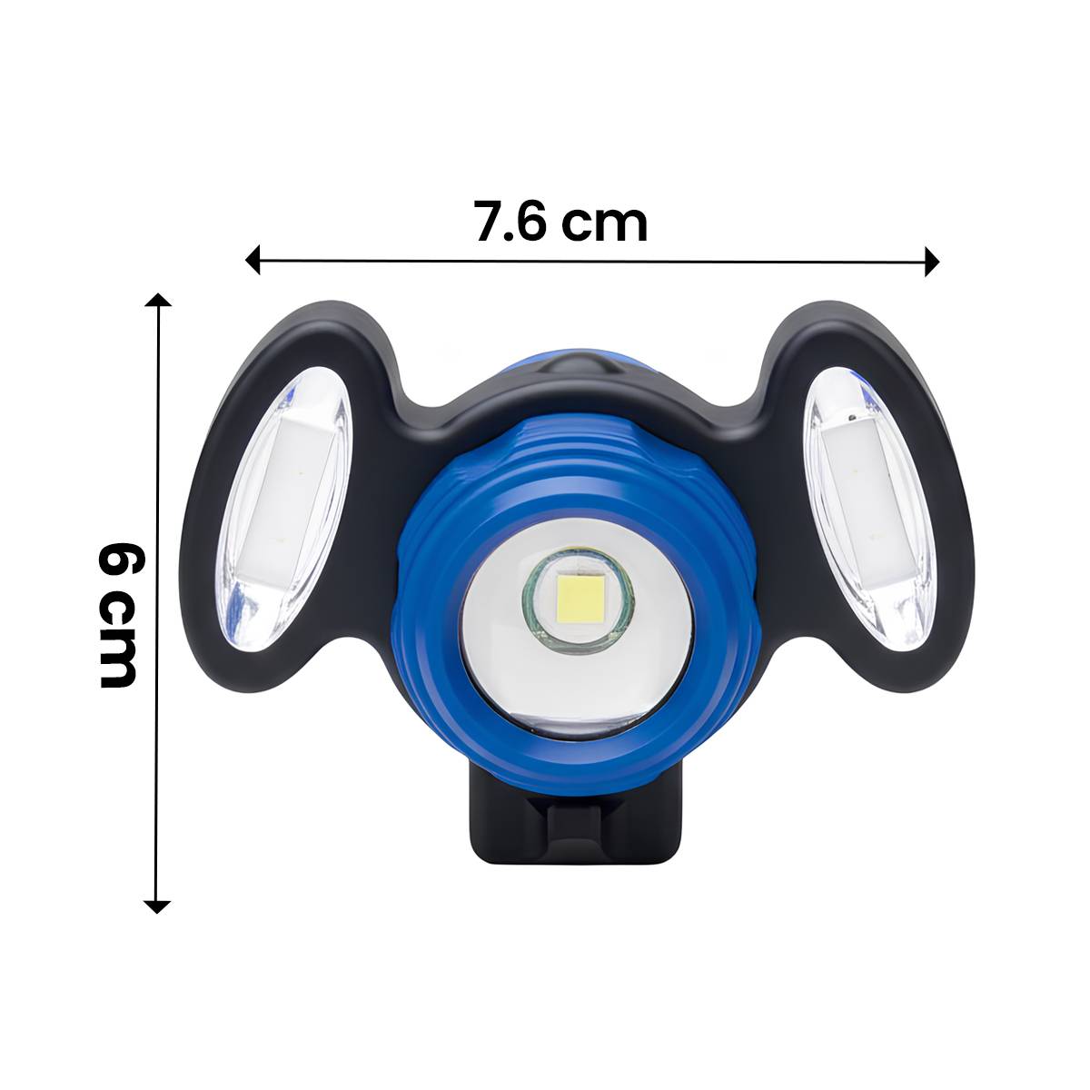 Phare LED Vélo Étanche avec 4 Modes d'Éclairage Rechargeable USB-3