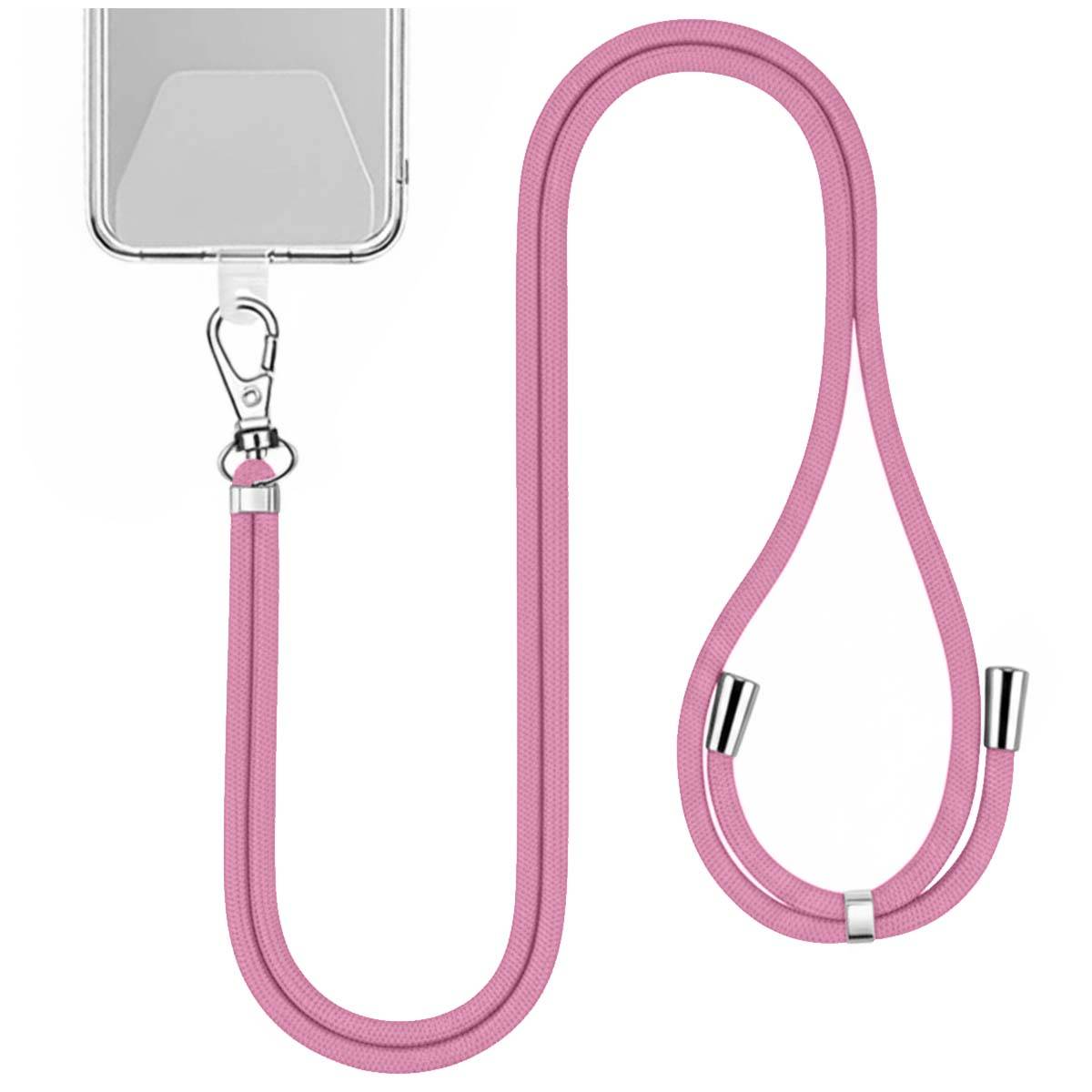 Tour de Cou 150cm pour Smartphone en Nylon avec Fixation Universelle-1