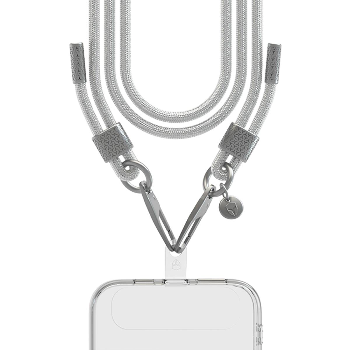 Bandoulière Téléphone Universelle Paillettes avec Mousqueton-1