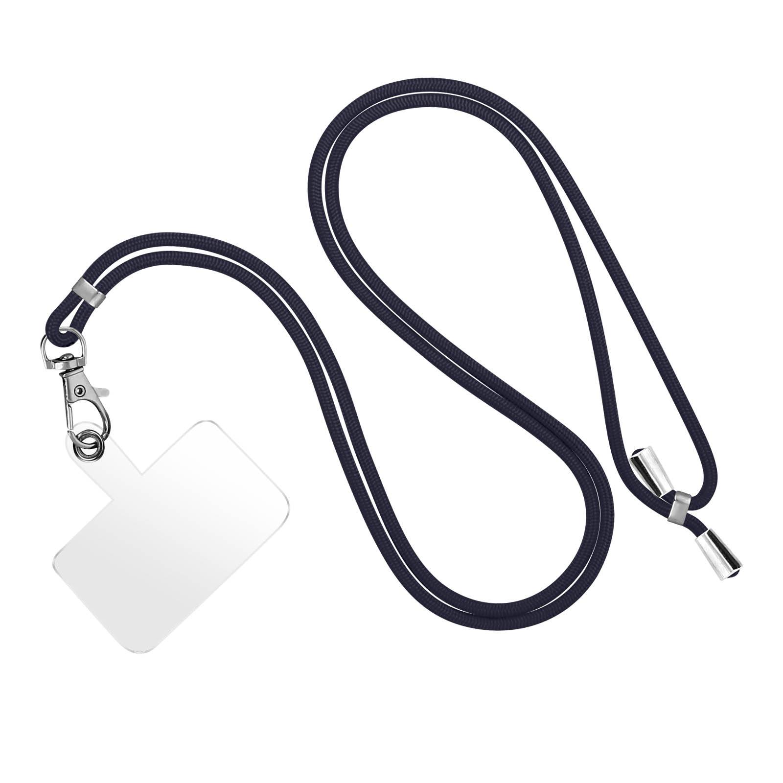 Cordon Smartphone Universel Coque et Étui Nylon Tressé Réglable 90cm-1