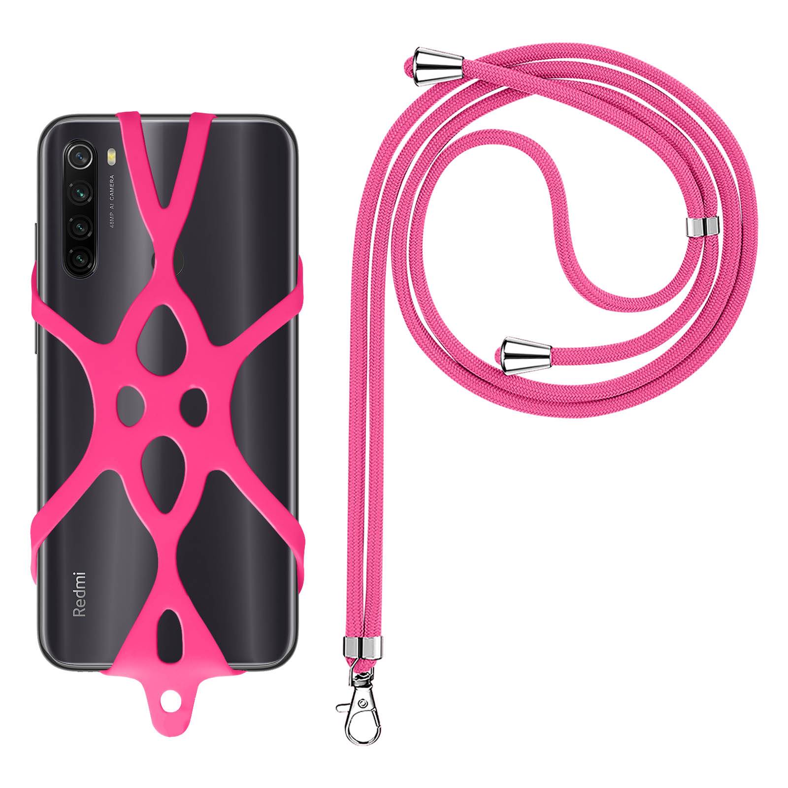Cordon Smartphone avec Silicone Universel Extensible Réglable 90cm-0