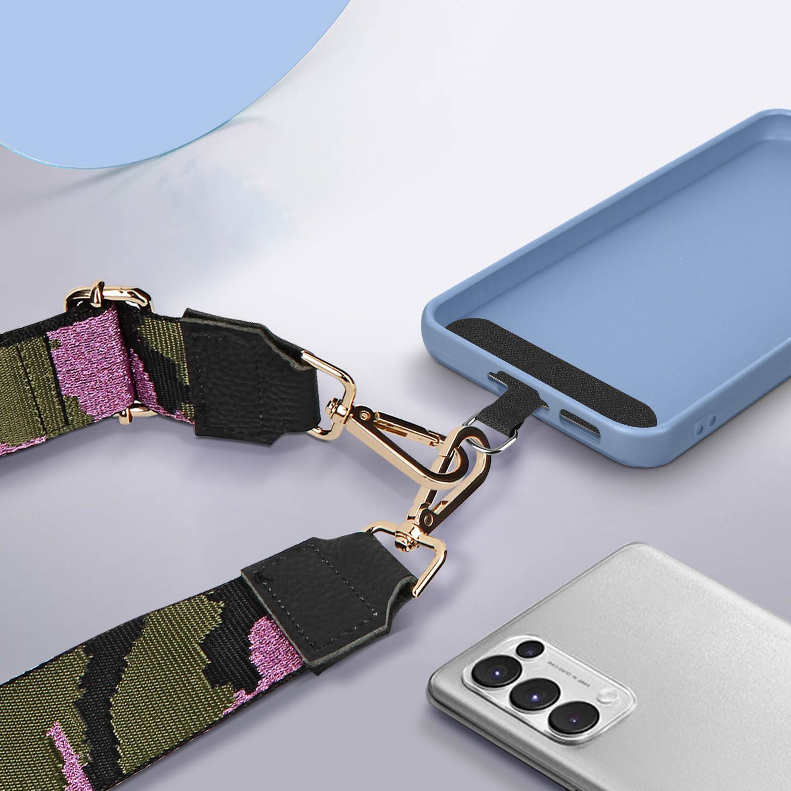 Bandoulière de Téléphone Motif Glit Camo-3