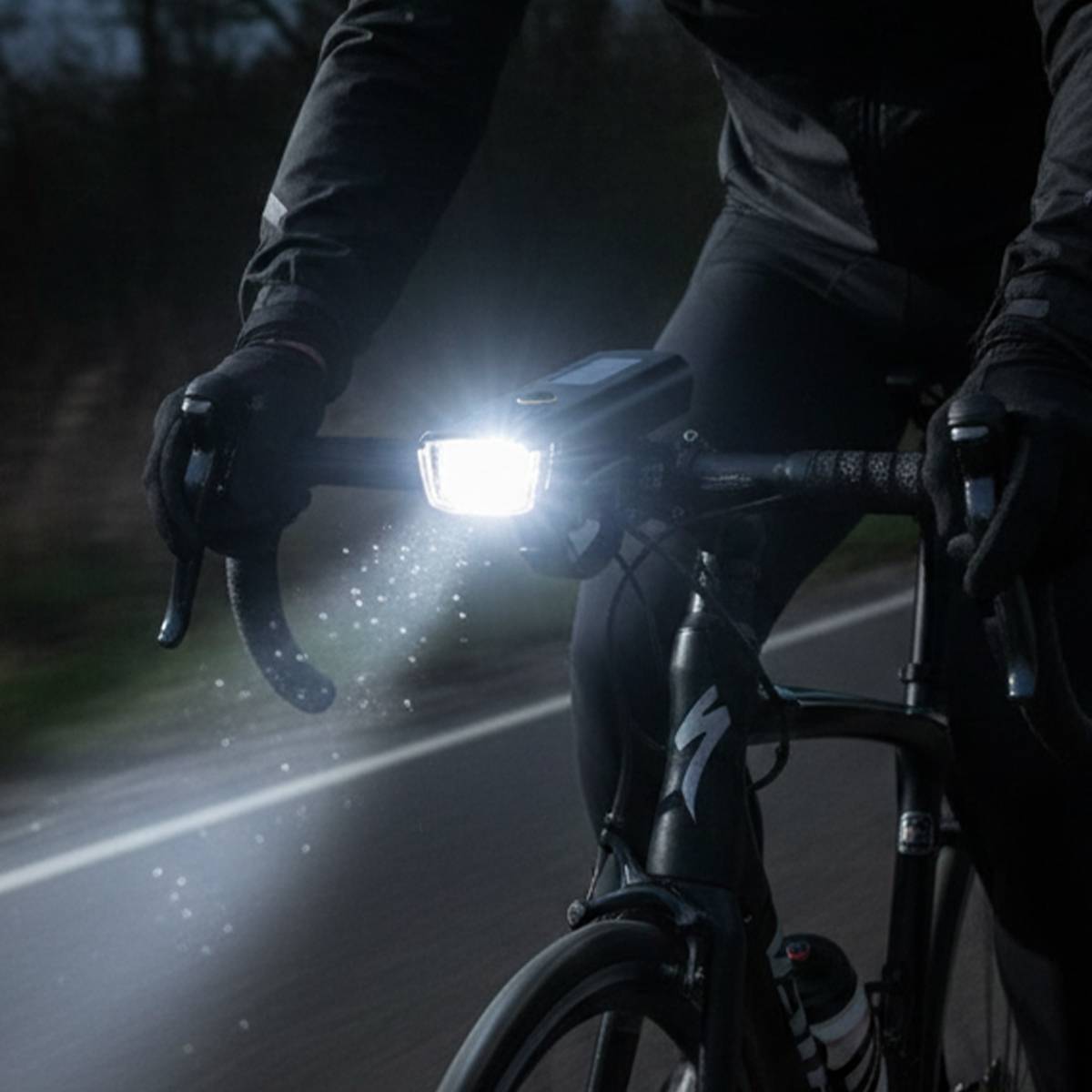 Phare de Vélo LED 350 Lumens avec Capteur Lumière Rechargeable-2