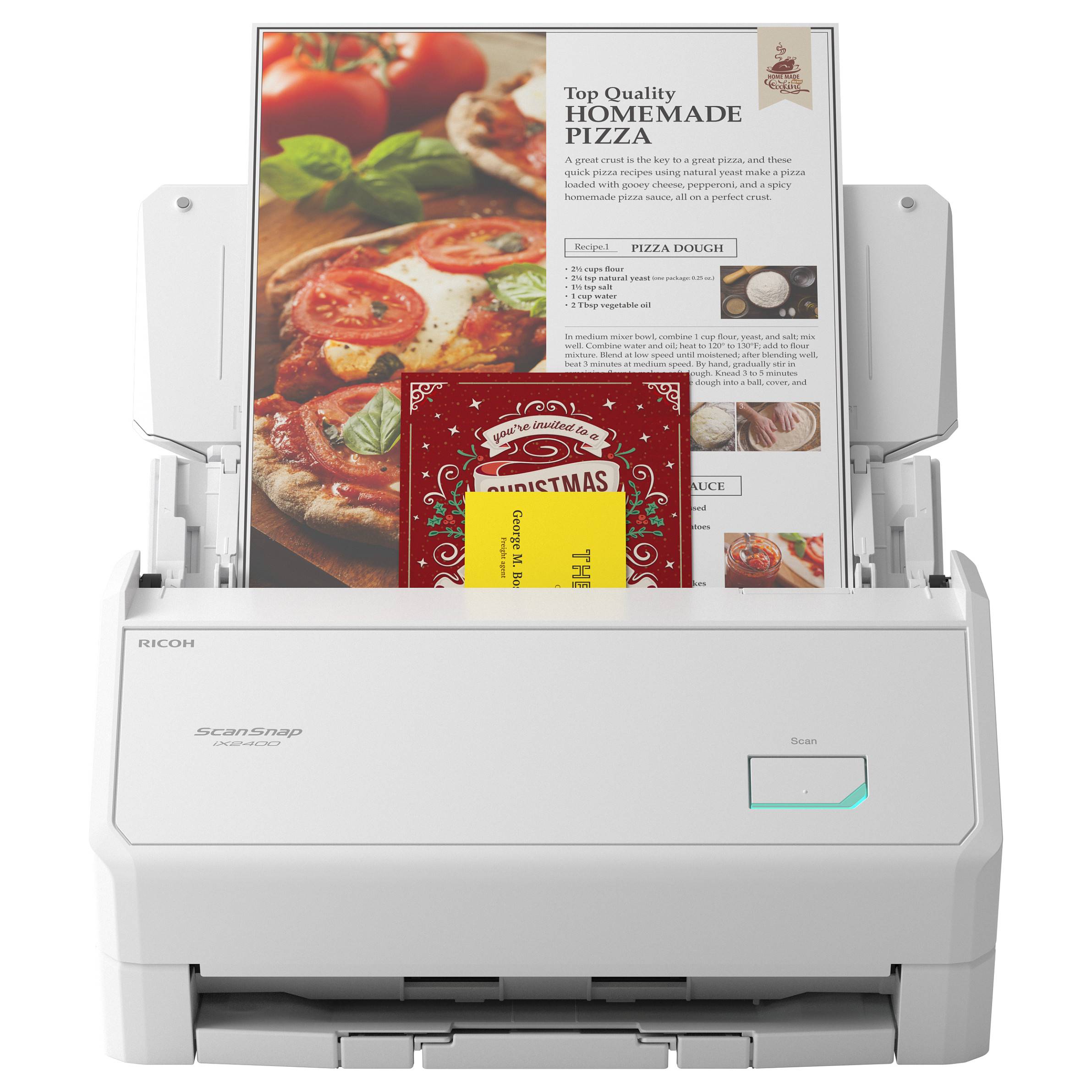 RICOH ScanSnap iX2400 45ppm/90ipm White A4 Duplex ADF USB 3.2-2