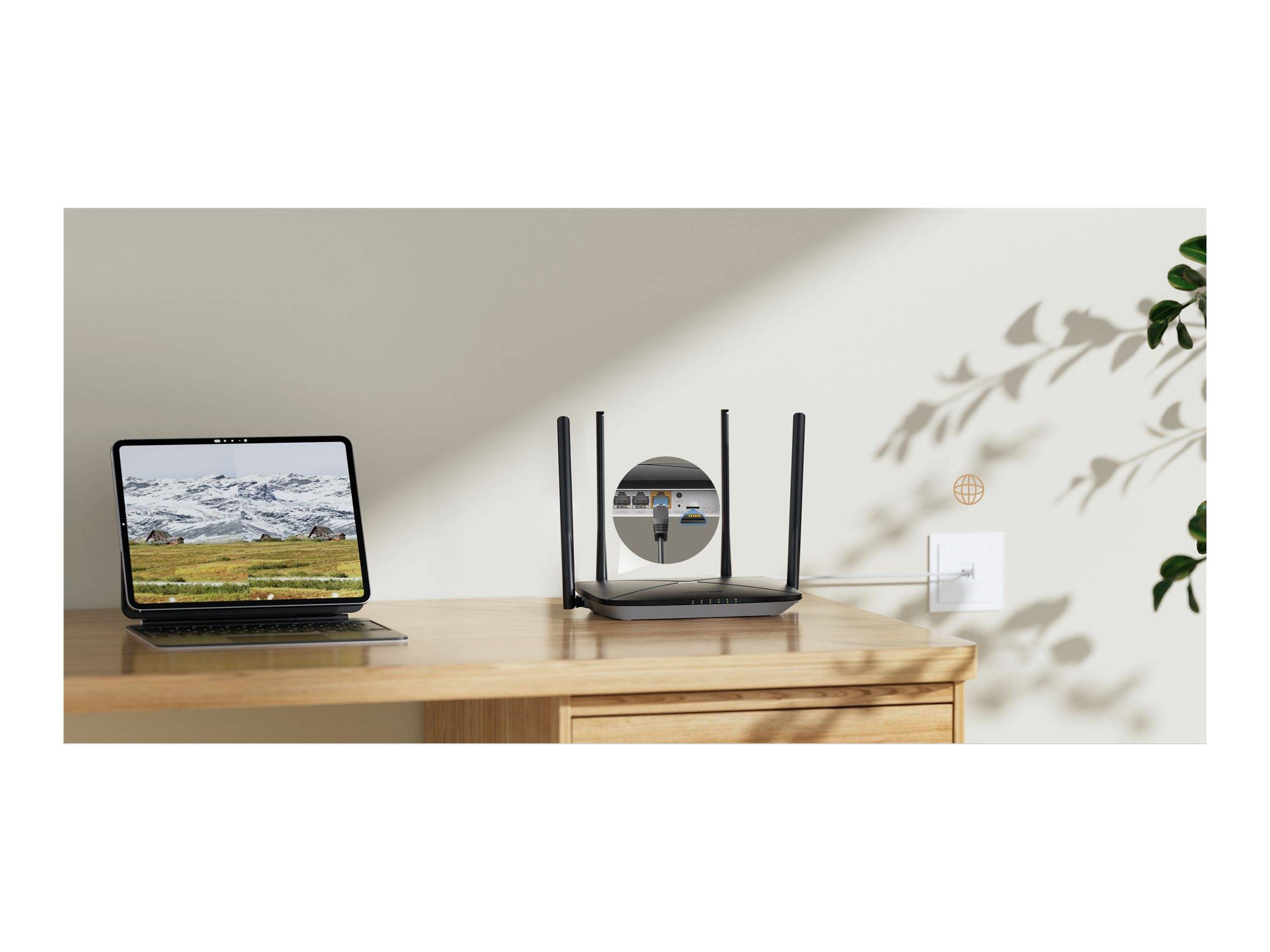 TP-LINK N300 Wi-Fi 4G LTE Router Build-In 150Mbps 4G LTE Modem-0