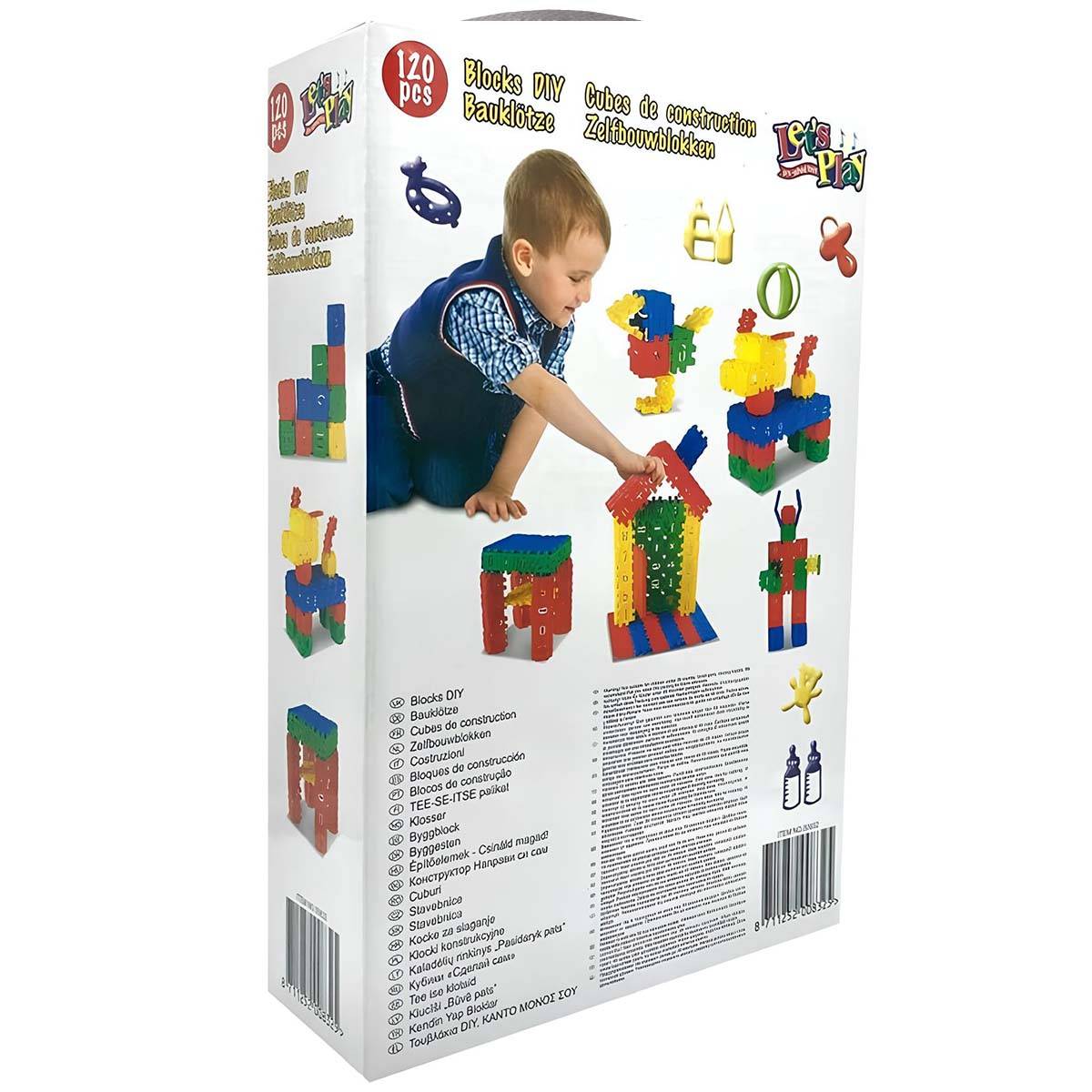 Lot de 4 Jeu de Construction Enfants 138 Blocs Assemblable-3