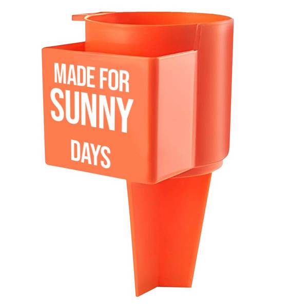 Porte-Gobelet Plage Pour Boisson Et Téléphone Avec Compartiment Avant