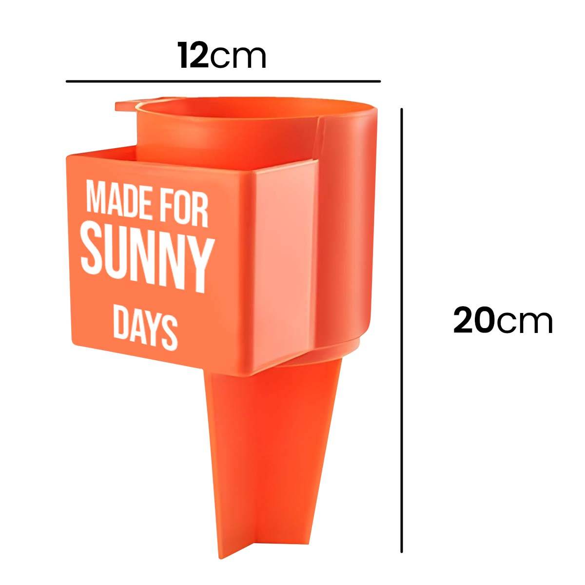 Porte-Gobelet Plage Pour Boisson Et Téléphone Avec Compartiment Avant-4