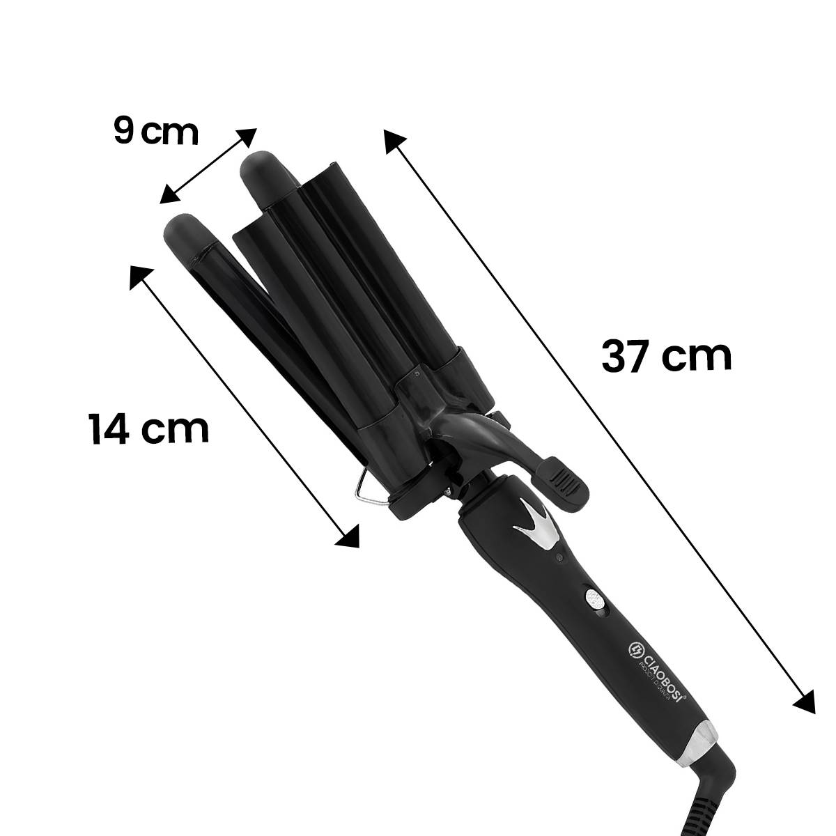Fer Triple Tube 50W avec Chauffe Rapide Pour Ondulations Naturelles Et Souples-3