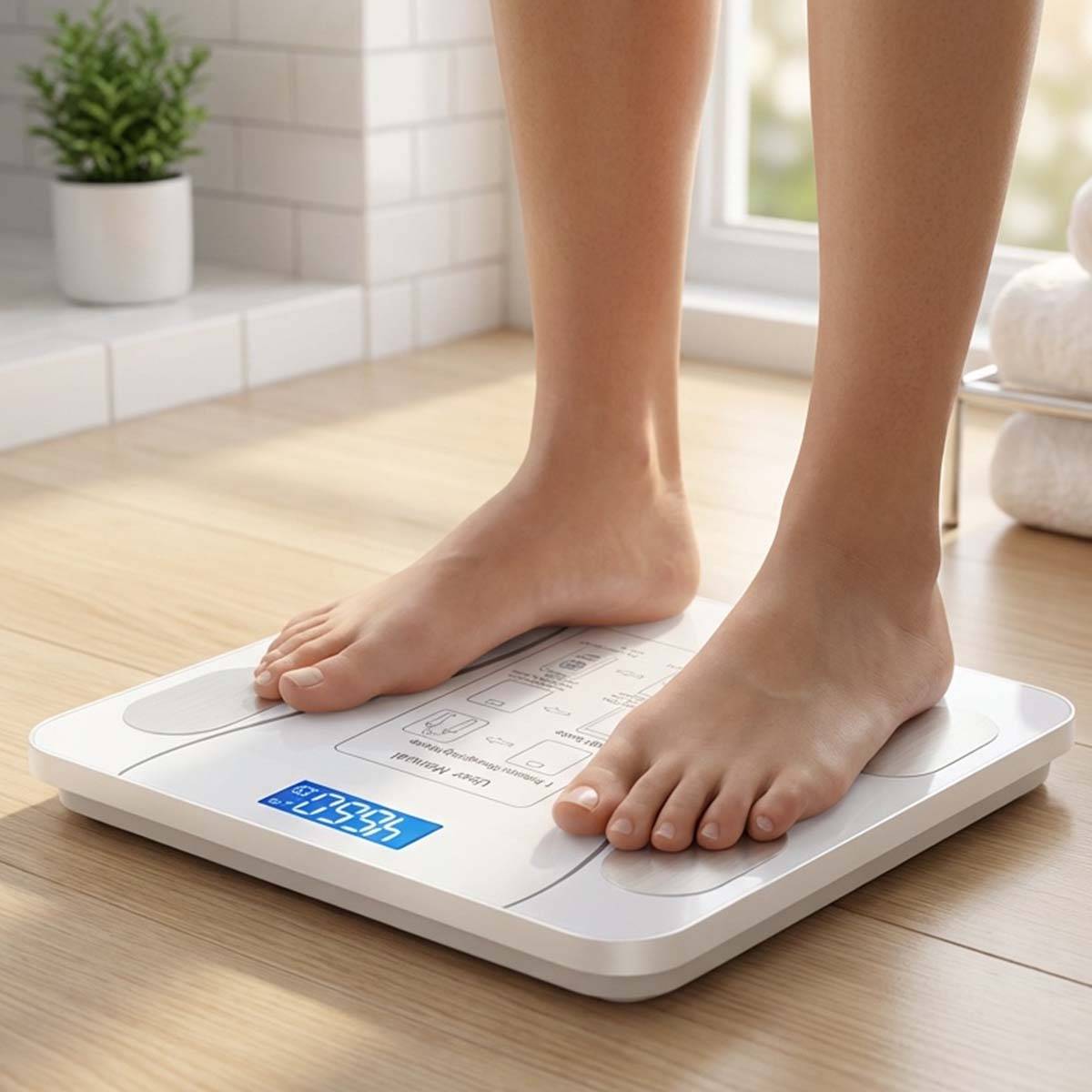 Balance Électronique avec Écran LCD Capteur Température et Calories-2
