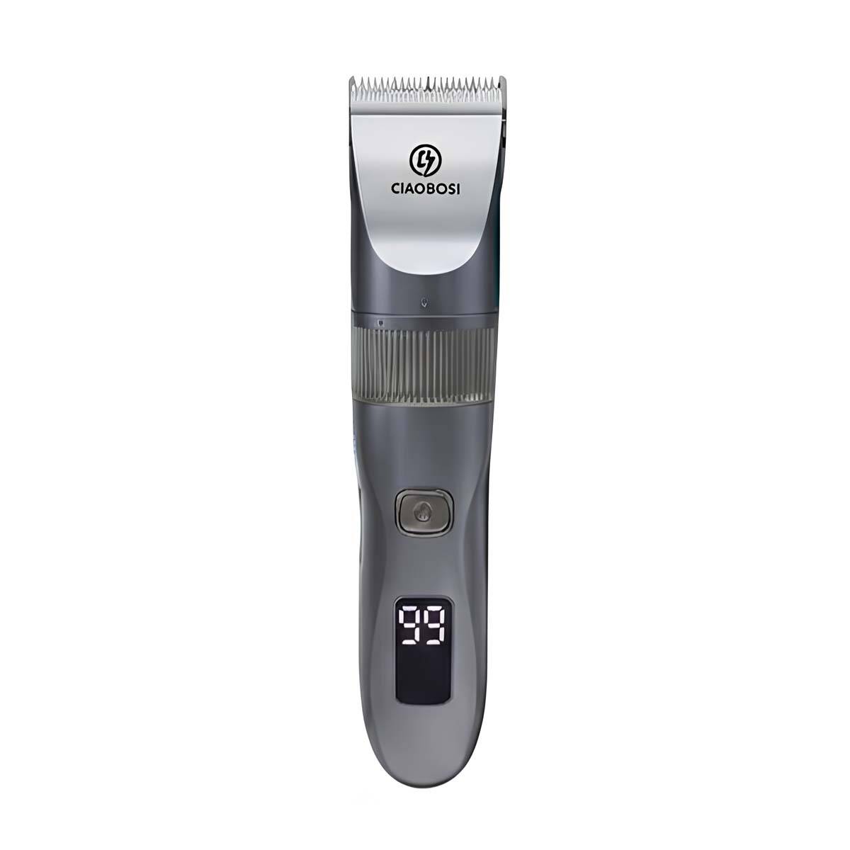 Tondeuse Électrique 5W Sans Fil 1500mAh Rechargeable avec Écran Numérique LED-0