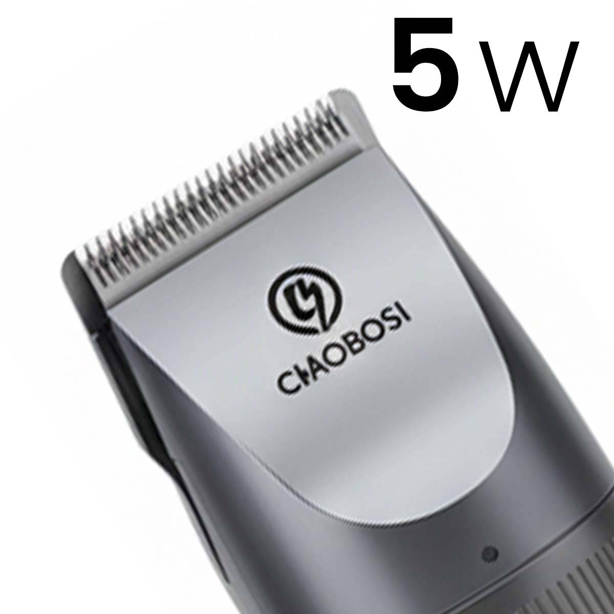 Tondeuse Électrique 5W Sans Fil 1500mAh Rechargeable avec Écran Numérique LED-4