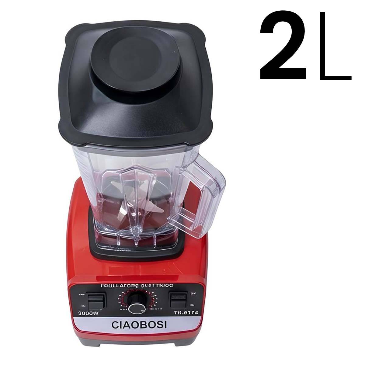 Blender Mixeur 2L à Grande Vitesse 350W avec Lame en Acier Inoxydable-3