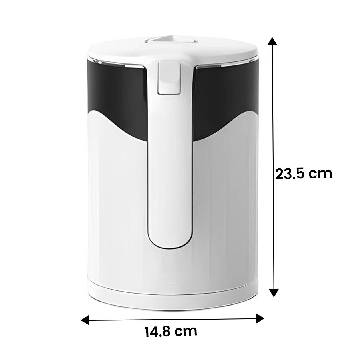Bouilloire Électrique 1.8L 1500W en Acier Inox avec Arrêt Automatique-3