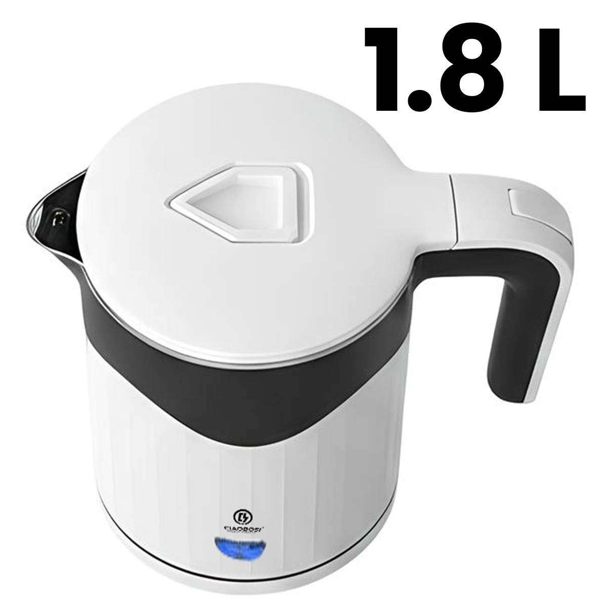 Bouilloire Électrique 1.8L 1500W en Acier Inox avec Arrêt Automatique-4