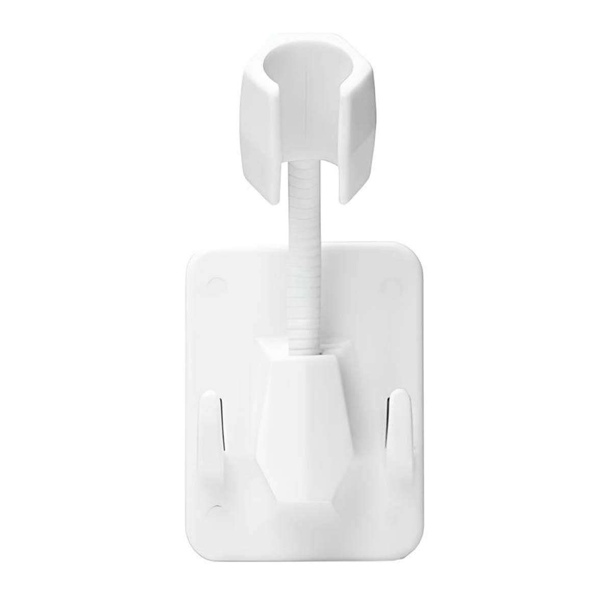 Support de Douche sans Perçage Fixation Adhésif Orientable 360°-0