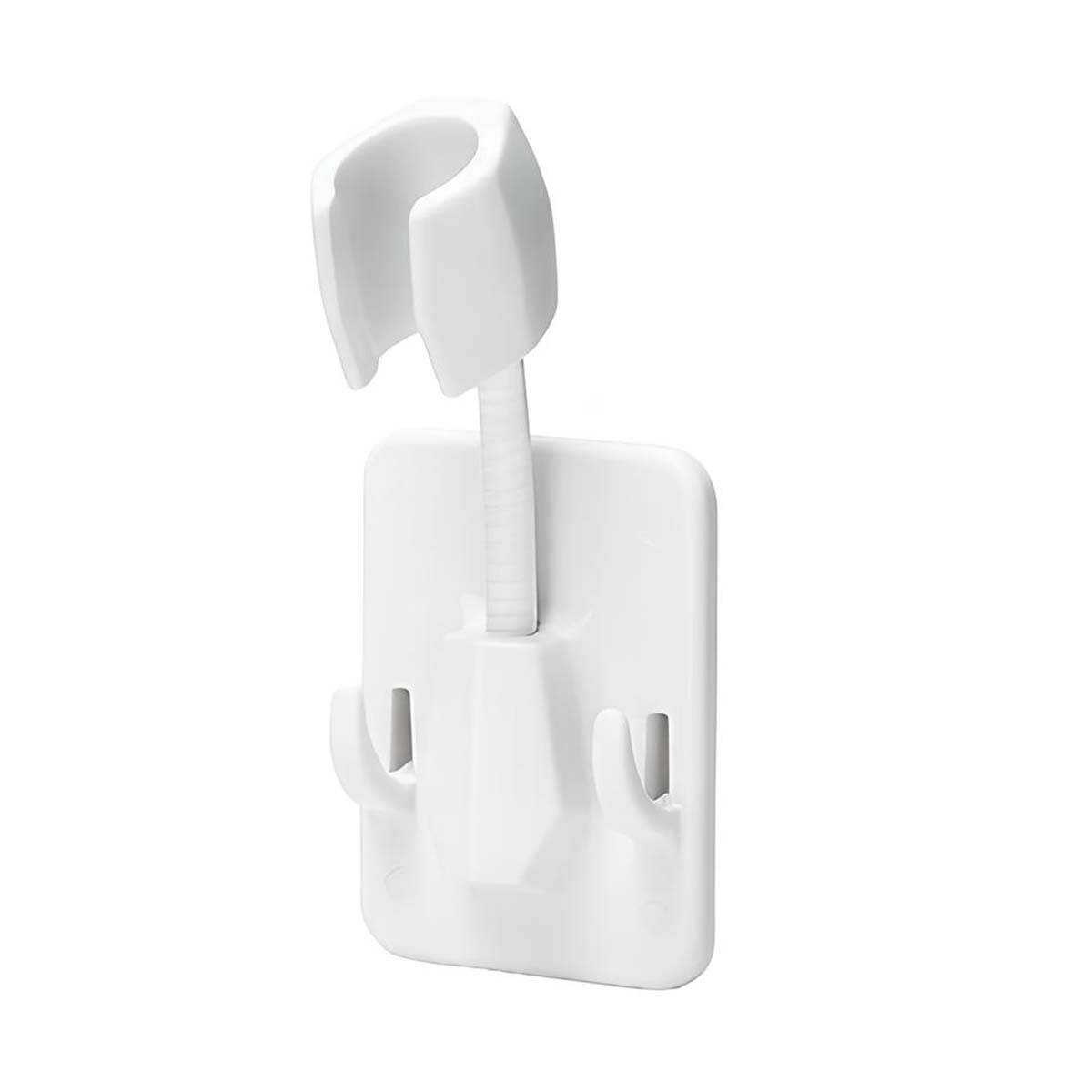 Support de Douche sans Perçage Fixation Adhésif Orientable 360°-1