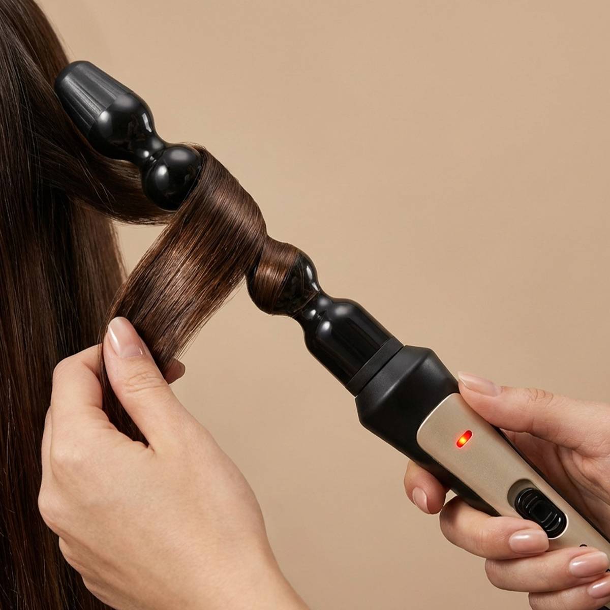 Fer à Boucler 35W pour Ondulations Type Sirène et Boucles Durables-2