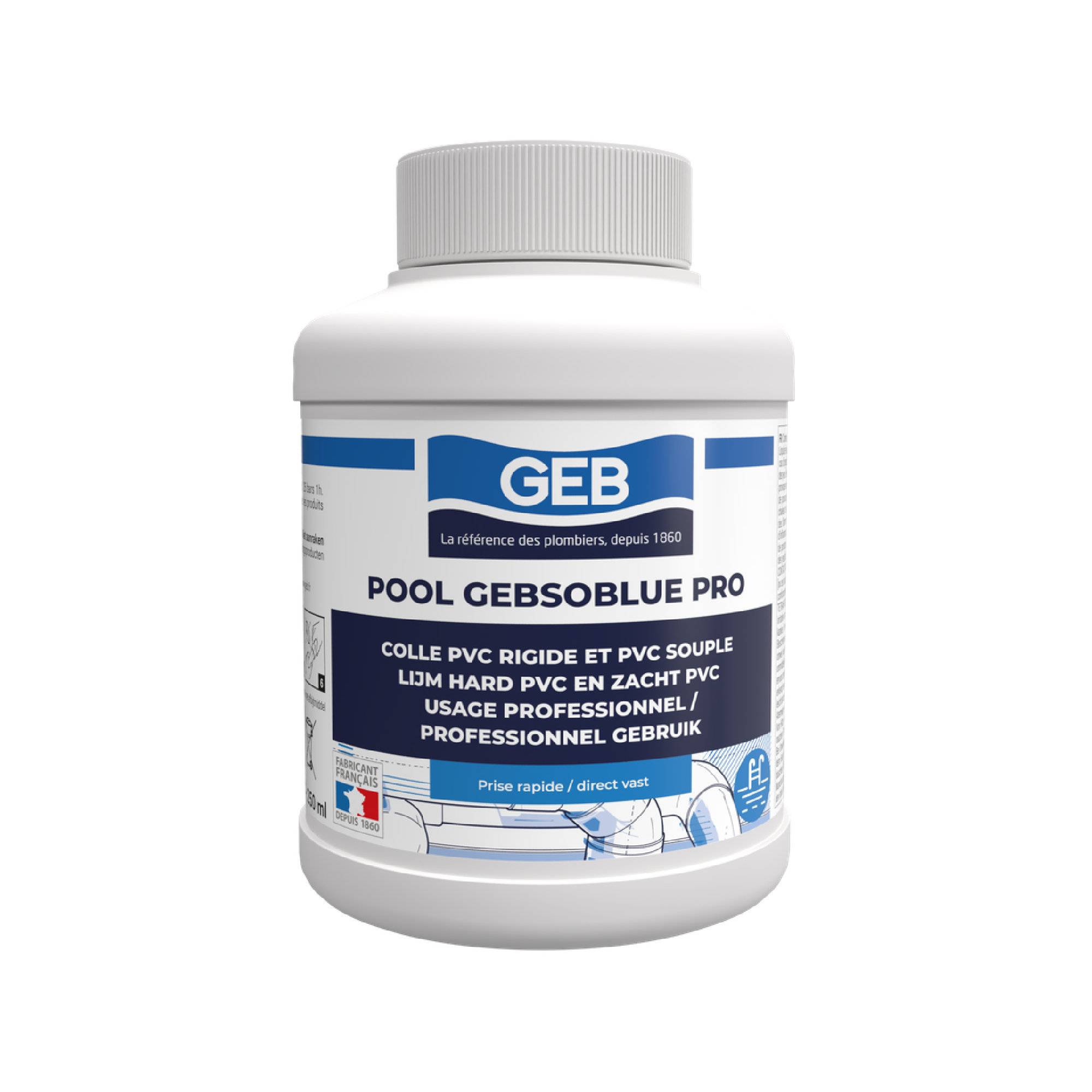 Colle PVC spéciale piscine Pool'Gebsoblue Pro-0