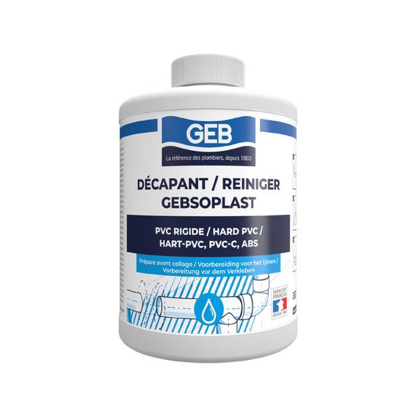 Décapant PVC, PVCC et ABS, GEBSOPLAST - Bidon 1L