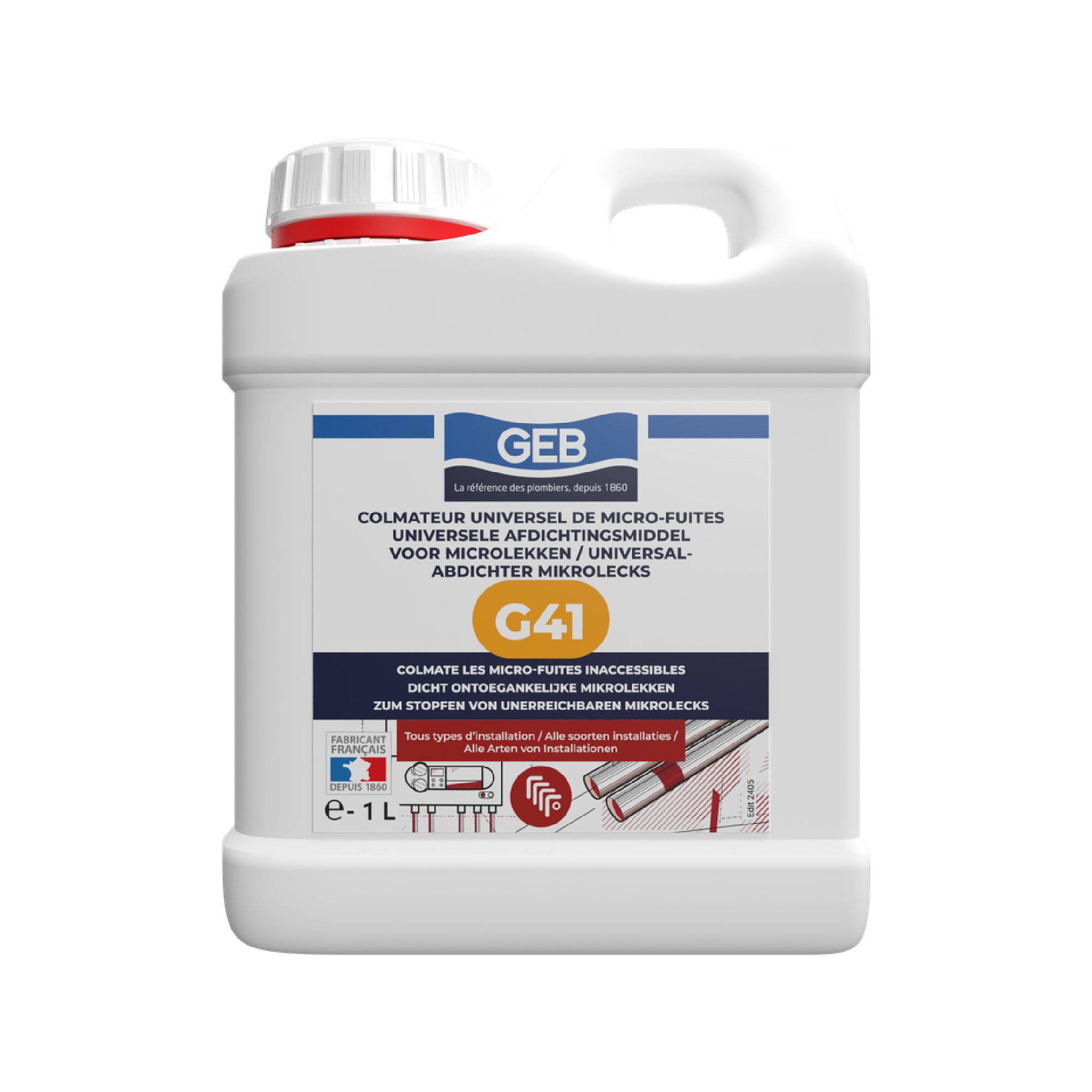Colmateur universel de micro-fuites G41 1L - GEB 870150-0