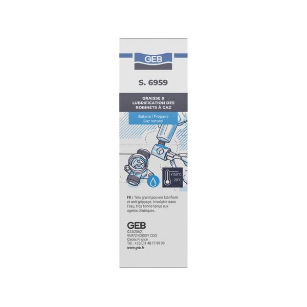 Graisse S 6959 pour robinet GAZ - Etui tube 20g