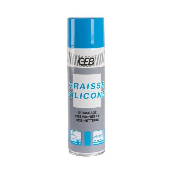 Graisse silicone translucide - aérosol 650 / 500ml