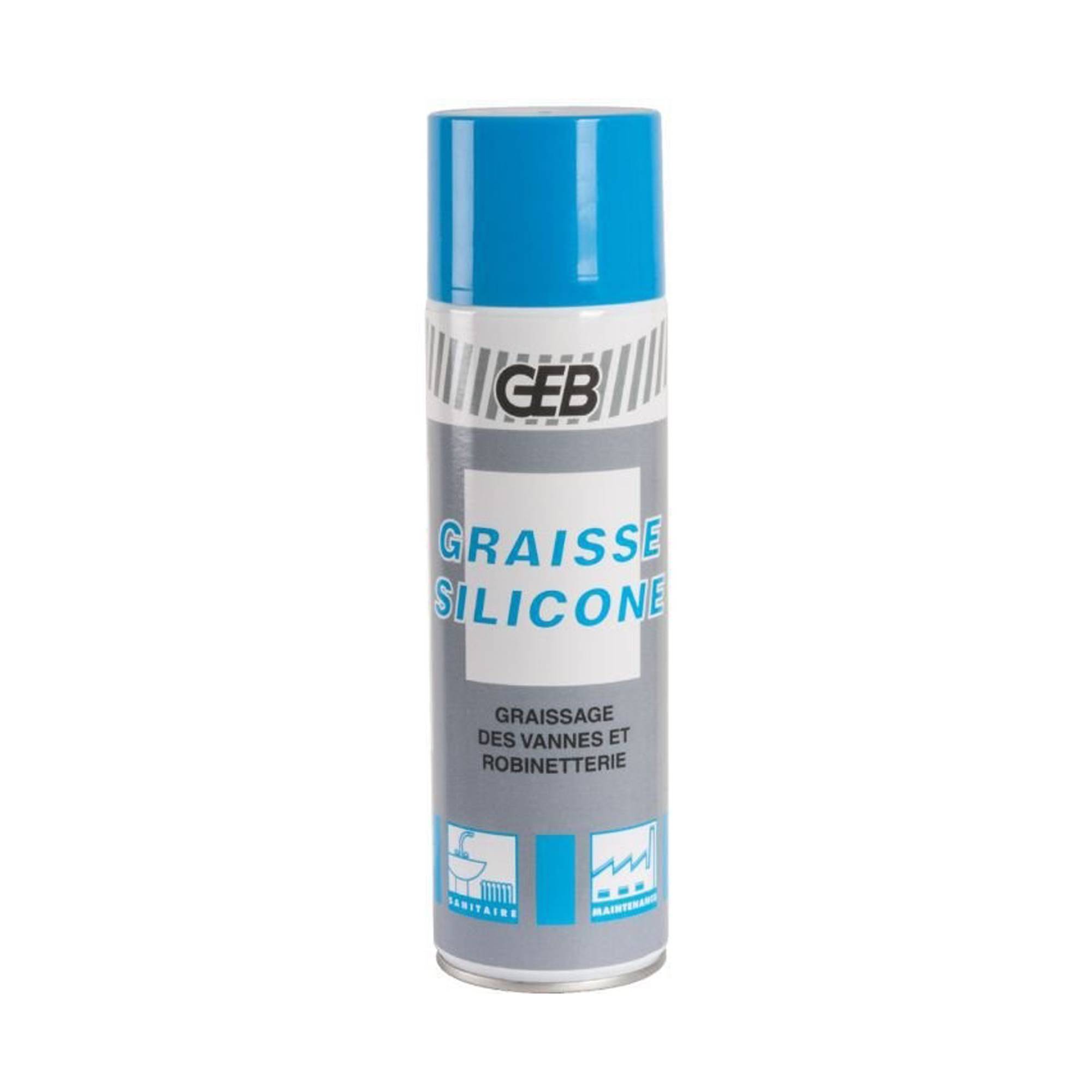 Graisse silicone translucide - aérosol 650 / 500ml-0