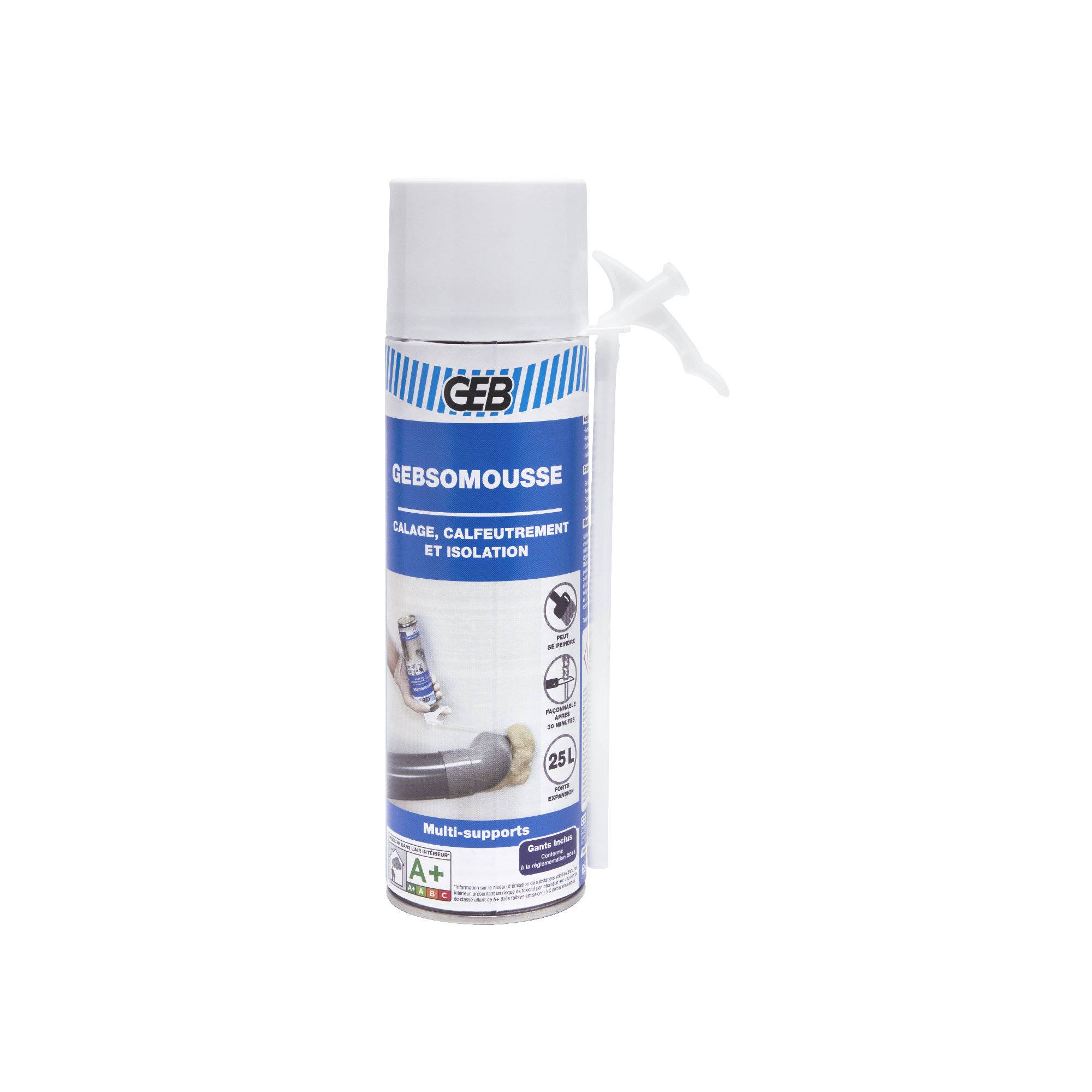 Mousse expansive GEBSOMOUSSE aérosol 650/500ml-0