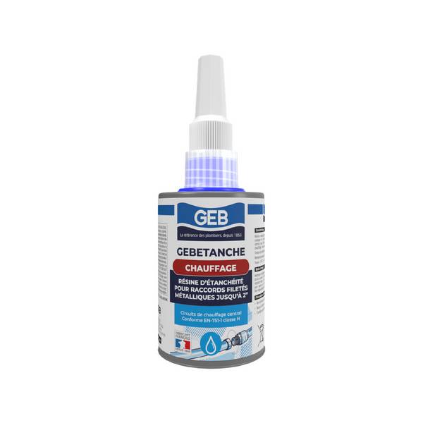 Résine anaérobie GEBETANCHE chauffage Flacon 75ml