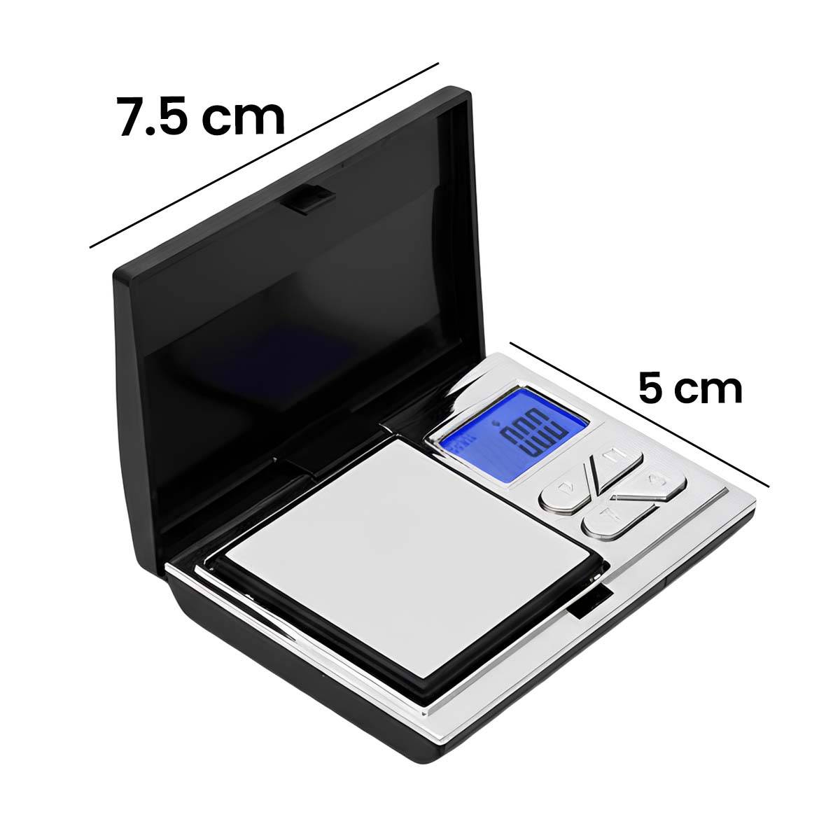 Balance Électronique Portable pour Bijoux et Petits Objets avec Écran LED-3
