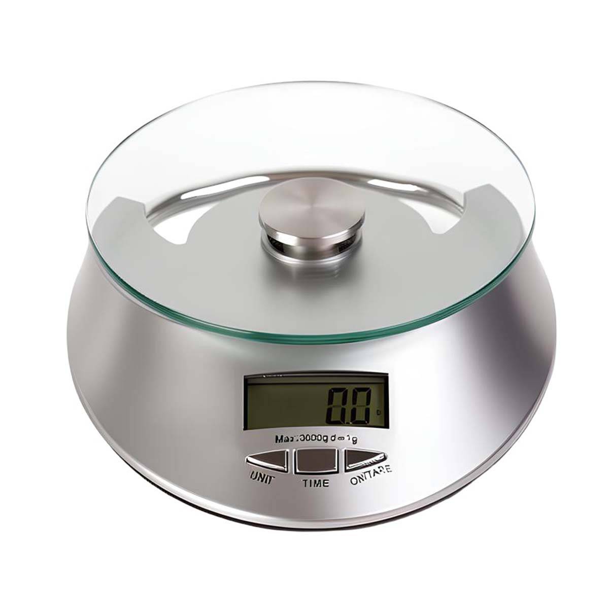 Balance Numérique 5Kg pour Pâtisserie avec Plateau Verre Trempé-1
