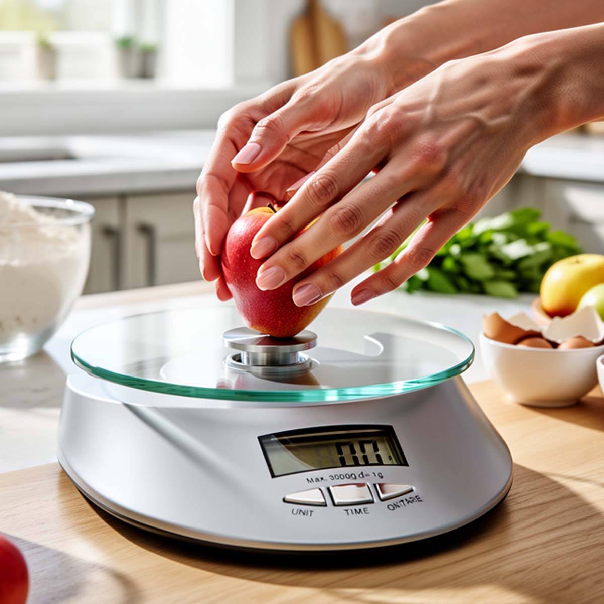 Balance Numérique 5Kg pour Pâtisserie avec Plateau Verre Trempé-2