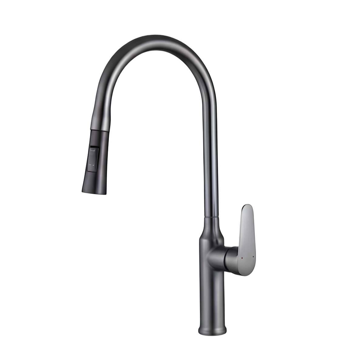 Robinet de Cuisine Extensible avec Embout Rétractable Flexible-1